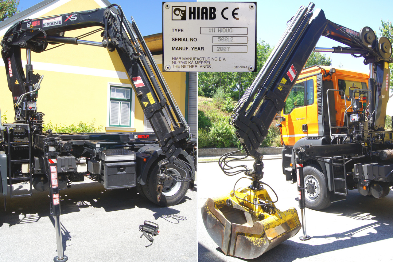 Tipper, Crane truck MAN TGA 18.360 BL 4x4/Euro4/TÜV/HIAB 111 korbfähig/MULTILIFT/Winterdienst: picture 11 Tipper, Crane truck MAN TGA 18.360 BL 4x4/Euro4/TÜV/HIAB 111 korbfähig/MULTILIFT/Winterdienst: picture 11