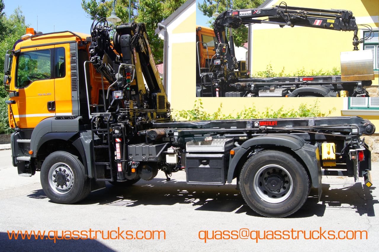 MAN TGA 18.360 BL 4x4/Euro4/TÜV/HIAB 111 korbfähig/MULTILIFT/Winterdienst - Cable system truck, Crane truck: picture 3 MAN TGA 18.360 BL 4x4/Euro4/TÜV/HIAB 111 korbfähig/MULTILIFT/Winterdienst - Cable system truck, Crane truck: picture 3