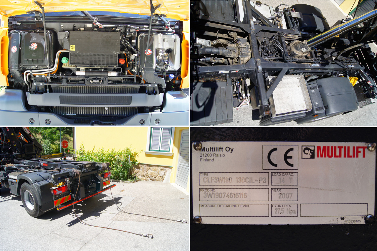 Tipper, Crane truck MAN TGA 18.360 BL 4x4/Euro4/TÜV/HIAB 111 korbfähig/MULTILIFT/Winterdienst: picture 14 Tipper, Crane truck MAN TGA 18.360 BL 4x4/Euro4/TÜV/HIAB 111 korbfähig/MULTILIFT/Winterdienst: picture 14