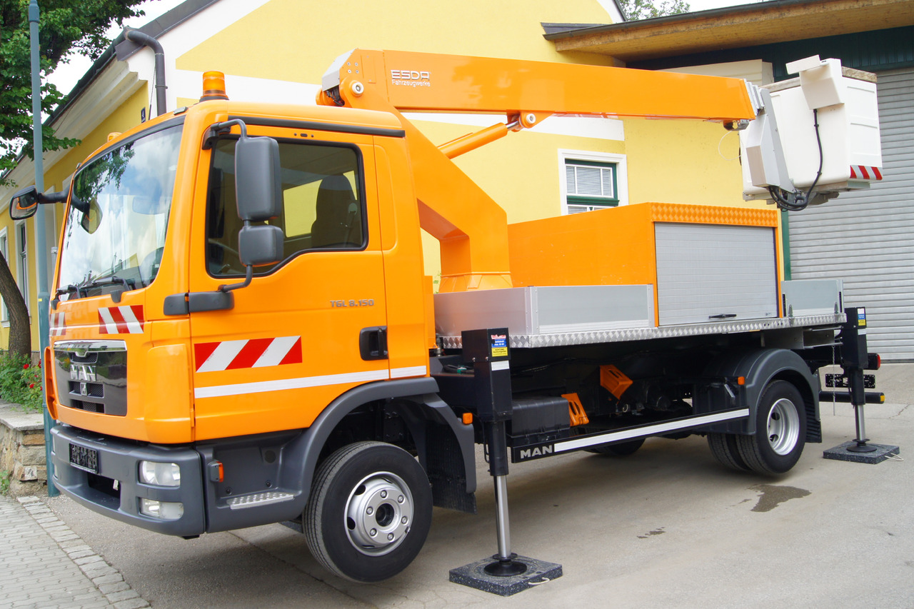 MAN TGL 8.150/TÜV/ESDA 21,5m Hubarbeitsbühne/Steiger/EURO 5 - Truck mounted aerial platform: picture 2 MAN TGL 8.150/TÜV/ESDA 21,5m Hubarbeitsbühne/Steiger/EURO 5 - Truck mounted aerial platform: picture 2