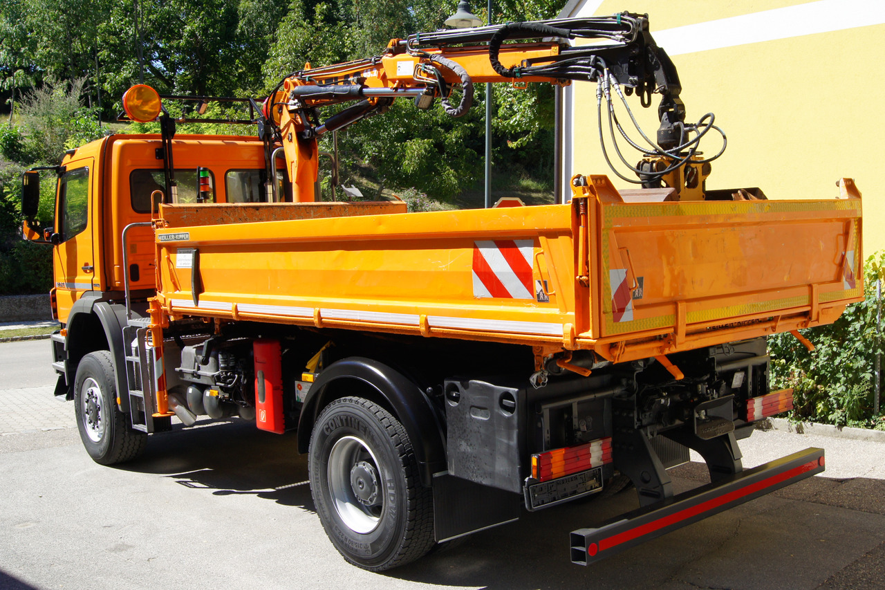 MERCEDES-BENZ AXOR 1829 4x4/EURO 5/ATLAS 65.2/MEILLER/Winterdienst - Tipper, Crane truck: picture 4 MERCEDES-BENZ AXOR 1829 4x4/EURO 5/ATLAS 65.2/MEILLER/Winterdienst - Tipper, Crane truck: picture 4