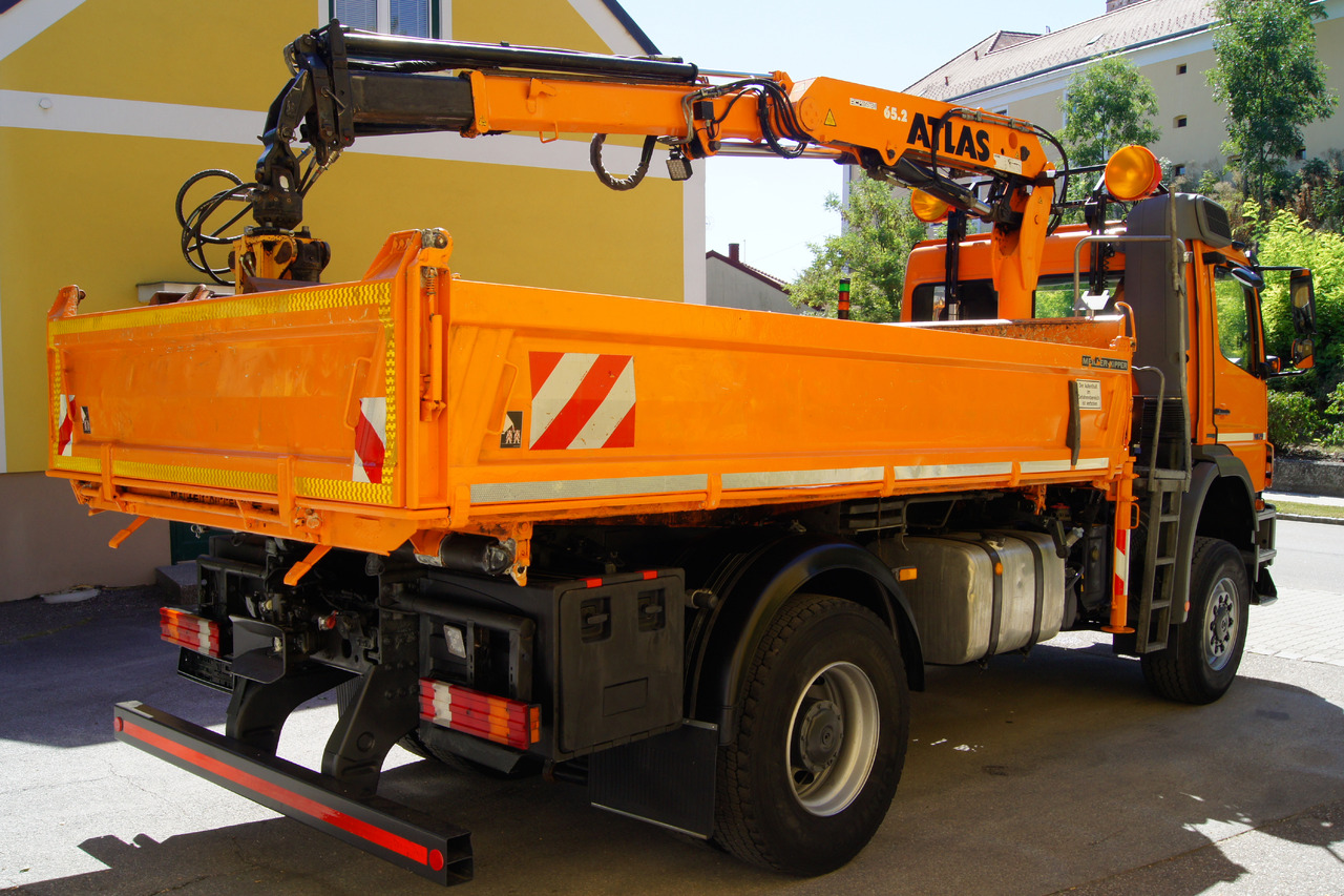 MERCEDES-BENZ AXOR 1829 4x4/EURO 5/ATLAS 65.2/MEILLER/Winterdienst - Tipper, Crane truck: picture 5 MERCEDES-BENZ AXOR 1829 4x4/EURO 5/ATLAS 65.2/MEILLER/Winterdienst - Tipper, Crane truck: picture 5