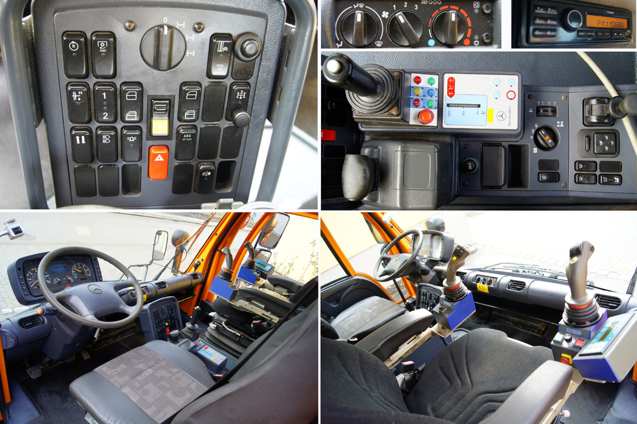 Municipal/ Special vehicle Mercedes-Benz Unimog U 400/TÜV/Hydrostat/Mähtür +MULAG MHU 800: picture 13