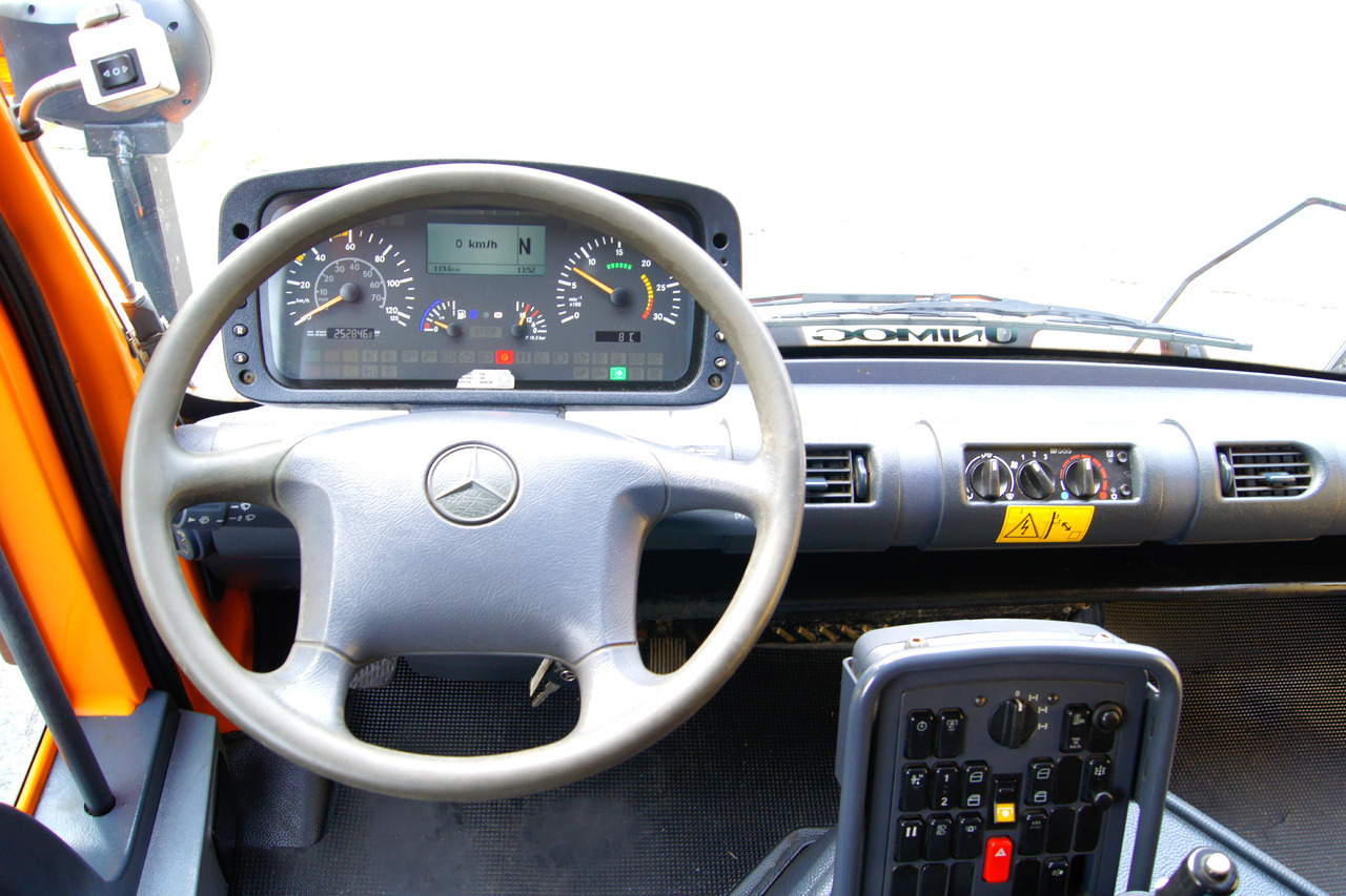 Municipal/ Special vehicle Mercedes-Benz Unimog U 400/TÜV/Hydrostat/Mähtür +MULAG MHU 800: picture 12