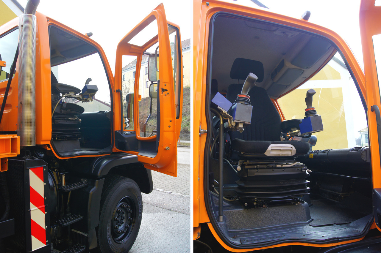 Municipal/ Special vehicle Mercedes-Benz Unimog U 400/TÜV/Hydrostat/Mähtür +MULAG MHU 800: picture 11