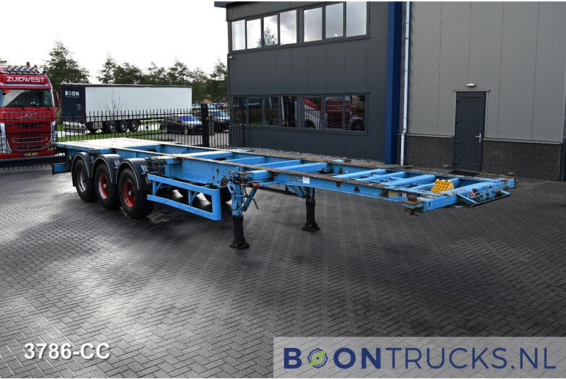 Blumhardt Cont.-Sal 40.24 E FIXED CHASSIS | 2x20-30-40ft * STEEL SUSPENSION * 5450 KG * BPW - Container transporter/ Swap body semi-trailer: picture 3 Blumhardt Cont.-Sal 40.24 E FIXED CHASSIS | 2x20-30-40ft * STEEL SUSPENSION * 5450 KG * BPW - Container transporter/ Swap body semi-trailer: picture 3