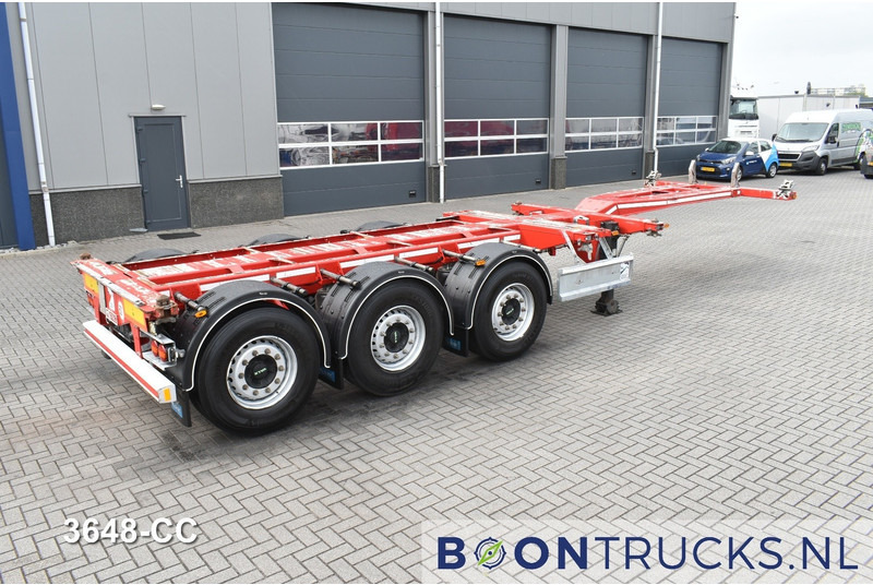 D-Tec FLEXITRAILER | 2x20-30-40-45ft HC * 2x LIFT AXLE * 2x EXTENDABLE * DISC BRAKES * MOT 05-2026 - Container transporter/ Swap body semi-trailer: picture 1 D-Tec FLEXITRAILER | 2x20-30-40-45ft HC * 2x LIFT AXLE * 2x EXTENDABLE * DISC BRAKES * MOT 05-2026 - Container transporter/ Swap body semi-trailer: picture 1