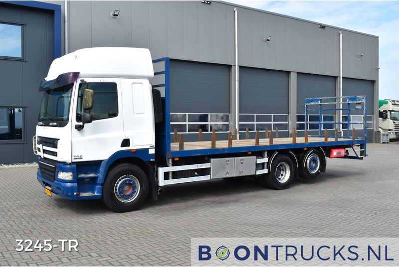 DAF CF85.410 6x2 | EURO5 * MANUAL * FORKLIFT CONN * LIFT AXLE * 778 cm * NL TRUCK - Dropside/ Flatbed truck: picture 1 DAF CF85.410 6x2 | EURO5 * MANUAL * FORKLIFT CONN * LIFT AXLE * 778 cm * NL TRUCK - Dropside/ Flatbed truck: picture 1