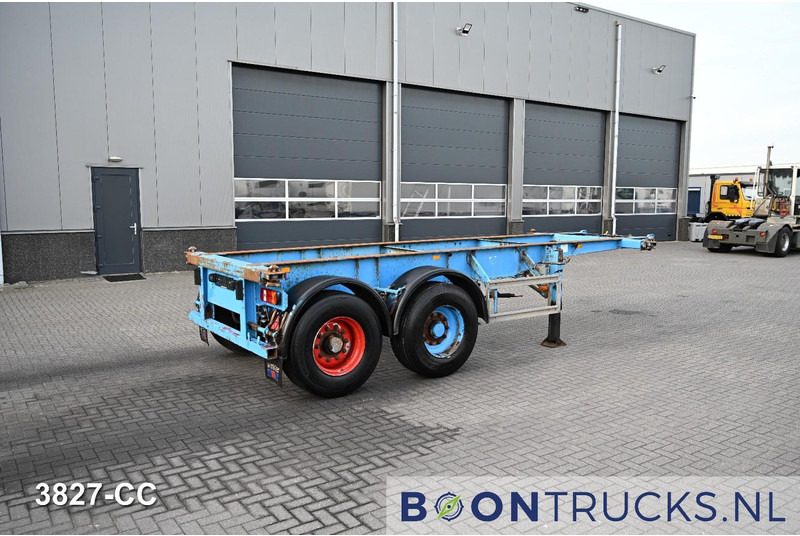 KOHLER CS 20/2 CHASSIS | 20ft * STEEL SUSPENSION * SAF / DRUM * 9x AVAILABLE - Container transporter/ Swap body semi-trailer: picture 1 KOHLER CS 20/2 CHASSIS | 20ft * STEEL SUSPENSION * SAF / DRUM * 9x AVAILABLE - Container transporter/ Swap body semi-trailer: picture 1