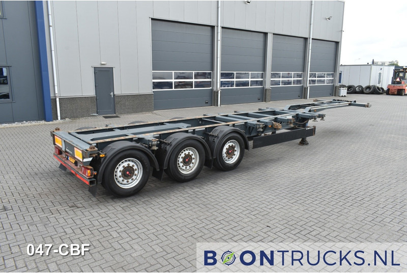 Kögel PORT 40 SIMPLEX 20 | 2x20-30-40ft HC * EXTENDABLE REAR * NL TRAILER - Container transporter/ Swap body semi-trailer: picture 1 Kögel PORT 40 SIMPLEX 20 | 2x20-30-40ft HC * EXTENDABLE REAR * NL TRAILER - Container transporter/ Swap body semi-trailer: picture 1