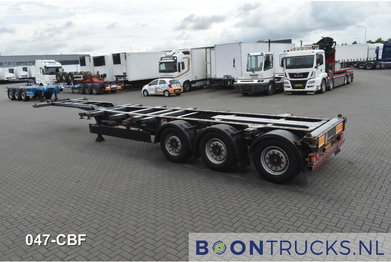 Kögel PORT 40 SIMPLEX 20 | 2x20-30-40ft HC * EXTENDABLE REAR * NL TRAILER - Container transporter/ Swap body semi-trailer: picture 3 Kögel PORT 40 SIMPLEX 20 | 2x20-30-40ft HC * EXTENDABLE REAR * NL TRAILER - Container transporter/ Swap body semi-trailer: picture 3