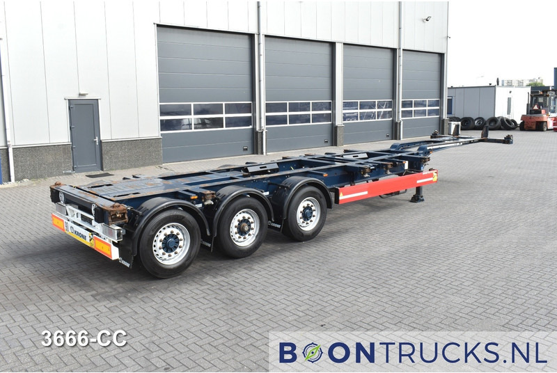 Krone SD BOX LINER | 2x20-30-40-45ft HC * LIFT AXLE * BPW/DISC * EXTENDABLE REAR * 10x AVAILABLE - Container transporter/ Swap body semi-trailer: picture 1 Krone SD BOX LINER | 2x20-30-40-45ft HC * LIFT AXLE * BPW/DISC * EXTENDABLE REAR * 10x AVAILABLE - Container transporter/ Swap body semi-trailer: picture 1