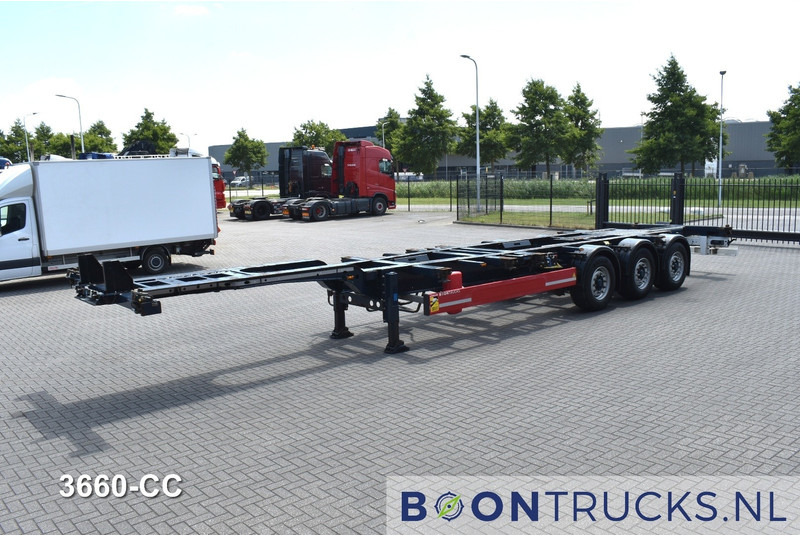 Krone SD BOX LINER | 2x20-40-45ft HC * LIFT AXLE * BPW/DISC * EXTENDABLE REAR * 10x AVAILABLE - Container transporter/ Swap body semi-trailer: picture 5 Krone SD BOX LINER | 2x20-40-45ft HC * LIFT AXLE * BPW/DISC * EXTENDABLE REAR * 10x AVAILABLE - Container transporter/ Swap body semi-trailer: picture 5