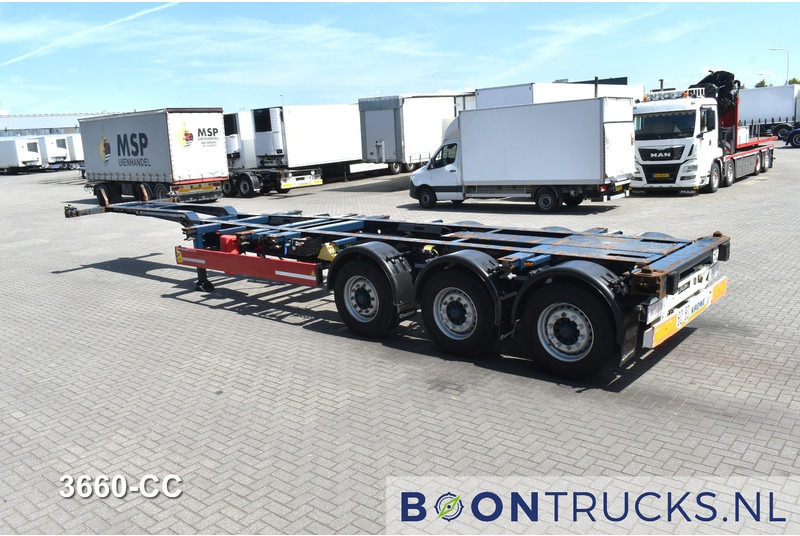 Krone SD BOX LINER | 2x20-40-45ft HC * LIFT AXLE * BPW/DISC * EXTENDABLE REAR * 10x AVAILABLE - Container transporter/ Swap body semi-trailer: picture 3 Krone SD BOX LINER | 2x20-40-45ft HC * LIFT AXLE * BPW/DISC * EXTENDABLE REAR * 10x AVAILABLE - Container transporter/ Swap body semi-trailer: picture 3