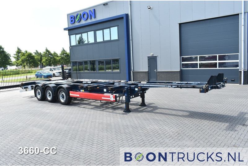 Krone SD BOX LINER | 2x20-40-45ft HC * LIFT AXLE * BPW/DISC * EXTENDABLE REAR * 10x AVAILABLE - Container transporter/ Swap body semi-trailer: picture 4 Krone SD BOX LINER | 2x20-40-45ft HC * LIFT AXLE * BPW/DISC * EXTENDABLE REAR * 10x AVAILABLE - Container transporter/ Swap body semi-trailer: picture 4