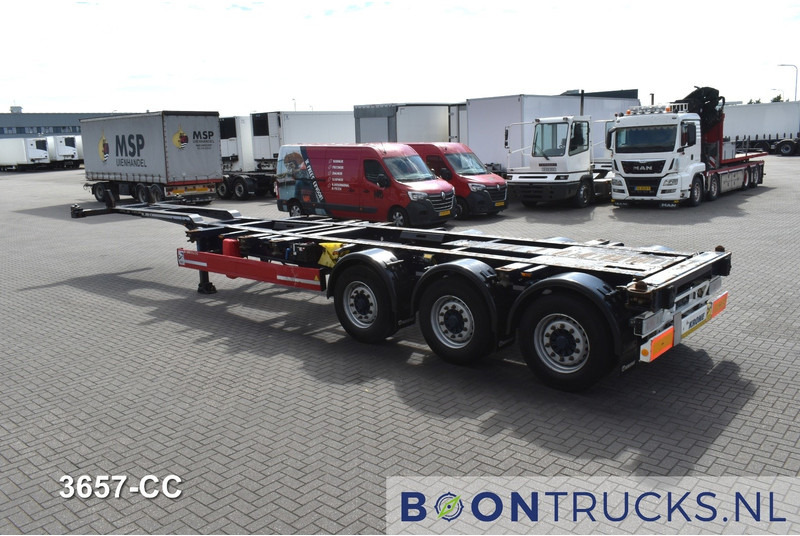 Krone SD BOX LINER | 2x20-40-45ft HC * LIFT AXLE * BPW/DISC * EXTENDABLE REAR * 9x AVAILABLE - Container transporter/ Swap body semi-trailer: picture 3 Krone SD BOX LINER | 2x20-40-45ft HC * LIFT AXLE * BPW/DISC * EXTENDABLE REAR * 9x AVAILABLE - Container transporter/ Swap body semi-trailer: picture 3