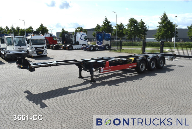 Krone SD BOX LINER | 2x20-40-45ft HC * LIFT AXLE * BPW/DISC * EXTENDABLE REAR * 9x AVAILABLE - Container transporter/ Swap body semi-trailer: picture 5 Krone SD BOX LINER | 2x20-40-45ft HC * LIFT AXLE * BPW/DISC * EXTENDABLE REAR * 9x AVAILABLE - Container transporter/ Swap body semi-trailer: picture 5