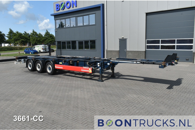 Krone SD BOX LINER | 2x20-40-45ft HC * LIFT AXLE * BPW/DISC * EXTENDABLE REAR * 9x AVAILABLE - Container transporter/ Swap body semi-trailer: picture 4 Krone SD BOX LINER | 2x20-40-45ft HC * LIFT AXLE * BPW/DISC * EXTENDABLE REAR * 9x AVAILABLE - Container transporter/ Swap body semi-trailer: picture 4