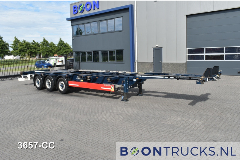 Krone SD BOX LINER | 2x20-40-45ft HC * LIFT AXLE * BPW/DISC * EXTENDABLE REAR * 9x AVAILABLE - Container transporter/ Swap body semi-trailer: picture 5 Krone SD BOX LINER | 2x20-40-45ft HC * LIFT AXLE * BPW/DISC * EXTENDABLE REAR * 9x AVAILABLE - Container transporter/ Swap body semi-trailer: picture 5