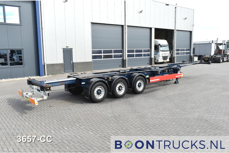 Krone SD BOX LINER | 2x20-40-45ft HC * LIFT AXLE * BPW/DISC * EXTENDABLE REAR * 9x AVAILABLE - Container transporter/ Swap body semi-trailer: picture 2 Krone SD BOX LINER | 2x20-40-45ft HC * LIFT AXLE * BPW/DISC * EXTENDABLE REAR * 9x AVAILABLE - Container transporter/ Swap body semi-trailer: picture 2