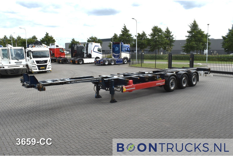 Krone SD BOX LINER | 2x20-40-45ft HC * LIFTAS * BPW/SCHIJF * ACHTERSCHUIVER * 9x BESCHIKBAAR - Container transporter/ Swap body semi-trailer: picture 5 Krone SD BOX LINER | 2x20-40-45ft HC * LIFTAS * BPW/SCHIJF * ACHTERSCHUIVER * 9x BESCHIKBAAR - Container transporter/ Swap body semi-trailer: picture 5