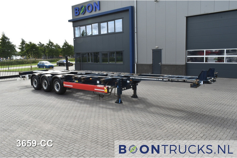 Krone SD BOX LINER | 2x20-40-45ft HC * LIFTAS * BPW/SCHIJF * ACHTERSCHUIVER * 9x BESCHIKBAAR - Container transporter/ Swap body semi-trailer: picture 4 Krone SD BOX LINER | 2x20-40-45ft HC * LIFTAS * BPW/SCHIJF * ACHTERSCHUIVER * 9x BESCHIKBAAR - Container transporter/ Swap body semi-trailer: picture 4