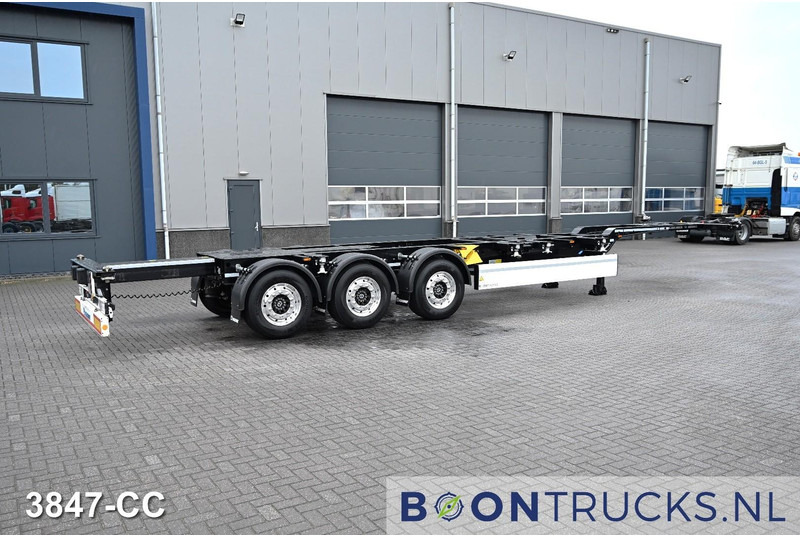 Krone SD BOX LINER TOP CONDITION | LIKE NEW * ALCOA * 2x20-40-45FT HC * LIFT AXLE * NEW APK - Container transporter/ Swap body semi-trailer: picture 1 Krone SD BOX LINER TOP CONDITION | LIKE NEW * ALCOA * 2x20-40-45FT HC * LIFT AXLE * NEW APK - Container transporter/ Swap body semi-trailer: picture 1