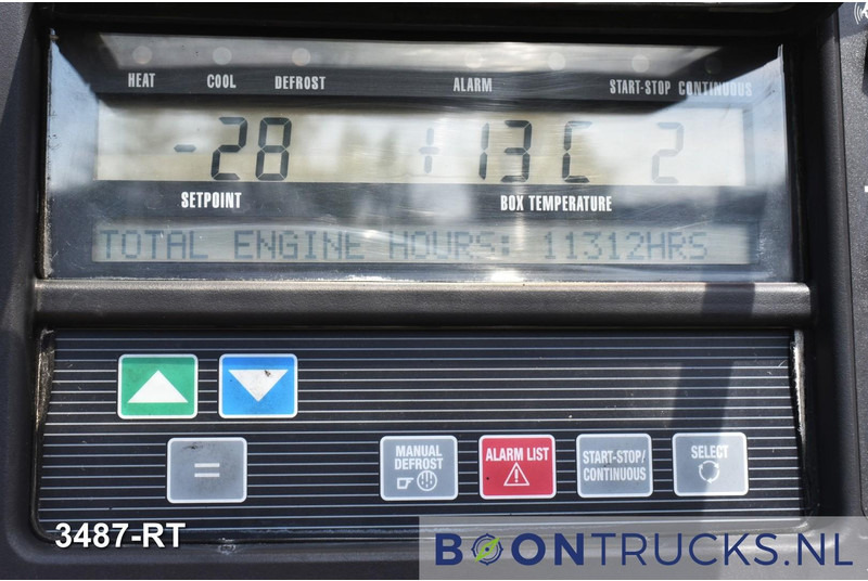 Refrigerator semi-trailer Krone SD + CARRIER 1950 Mt | MULTITEMP * LZV * 250 x 270 * LIFT AXLE * APK 05-2025: picture 16