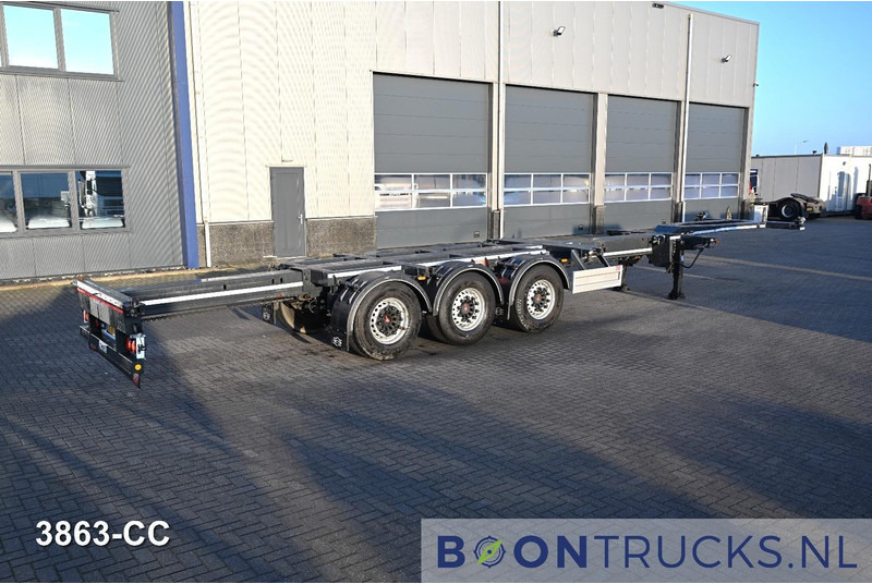 Pacton ET3 | 2x20-30-40-45ft HC * LIFT AXLE * 2x EXTENDABLE * NL TRAINER * APK 09-2026 - Container transporter/ Swap body semi-trailer: picture 2 Pacton ET3 | 2x20-30-40-45ft HC * LIFT AXLE * 2x EXTENDABLE * NL TRAINER * APK 09-2026 - Container transporter/ Swap body semi-trailer: picture 2