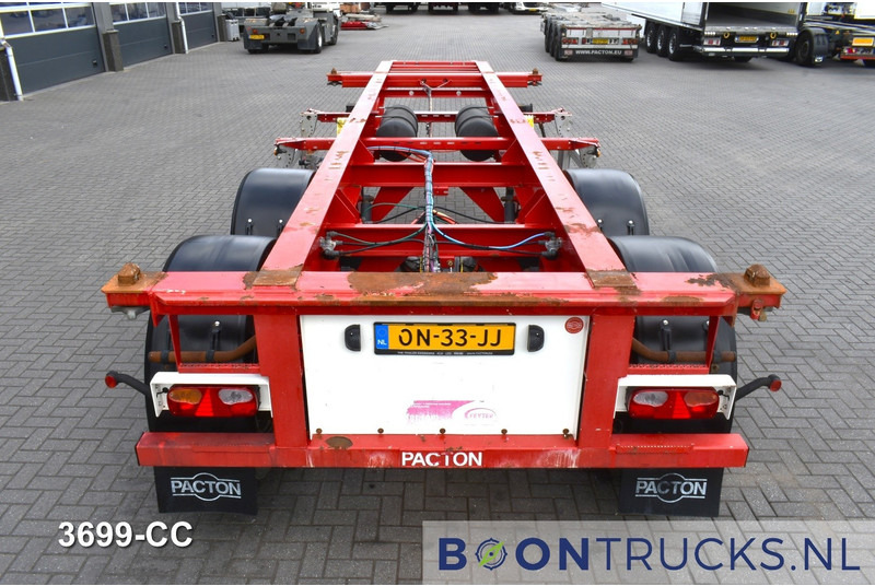 Pacton TXC 233 | 20ft * 2980 Kg * BPW / DRUM * NL TRAILER * 5x AVAILABLE - Container transporter/ Swap body semi-trailer: picture 2 Pacton TXC 233 | 20ft * 2980 Kg * BPW / DRUM * NL TRAILER * 5x AVAILABLE - Container transporter/ Swap body semi-trailer: picture 2