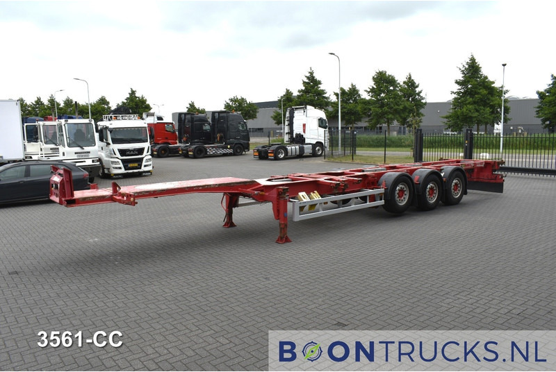 Renders EURO 900 | 2x20-30-40-45ft HC * SAF/DISC * LIFT AXLE * EXTENDABLE REAR - Container transporter/ Swap body semi-trailer: picture 5 Renders EURO 900 | 2x20-30-40-45ft HC * SAF/DISC * LIFT AXLE * EXTENDABLE REAR - Container transporter/ Swap body semi-trailer: picture 5