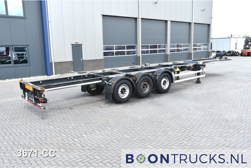 Renders EURO 925 | 2x20-30-40-45ft HC * LIFT AXLE * DISC BRAKES * EXTENDABLE REAR * MOT - Container transporter/ Swap body semi-trailer: picture 2 Renders EURO 925 | 2x20-30-40-45ft HC * LIFT AXLE * DISC BRAKES * EXTENDABLE REAR * MOT - Container transporter/ Swap body semi-trailer: picture 2
