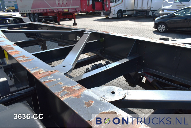 Container transporter/ Swap body semi-trailer Schmitz Cargobull SCF 24 G LIGHT VAST CHASSIS | 45ft HC * LAADKLEP 2000 Kg * NL TRAILER * APK 04-2026: picture 17
