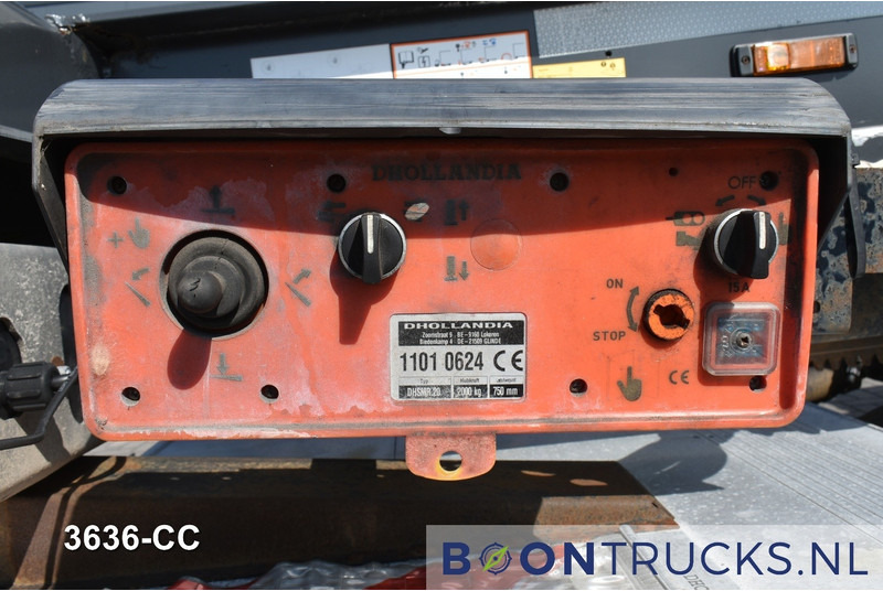 Container transporter/ Swap body semi-trailer Schmitz Cargobull SCF 24 G LIGHT VAST CHASSIS | 45ft HC * LAADKLEP 2000 Kg * NL TRAILER * APK 04-2026: picture 9