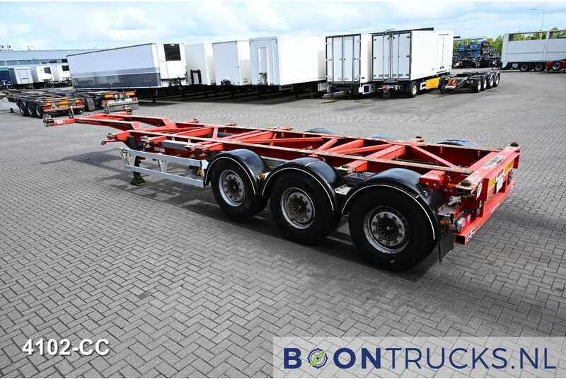 Van Hool 3B0070 | 2x20-30-40-45ft HC * ADR AT-FL-OX * LIFT AXLE * SAF / DISC * EXTENDABLE REAR - Container transporter/ Swap body semi-trailer: picture 3 Van Hool 3B0070 | 2x20-30-40-45ft HC * ADR AT-FL-OX * LIFT AXLE * SAF / DISC * EXTENDABLE REAR - Container transporter/ Swap body semi-trailer: picture 3