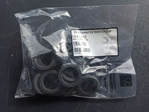 VOLVO SEALING RING - 1547252 - Engine gasket for Truck: picture 1 VOLVO SEALING RING - 1547252 - Engine gasket for Truck: picture 1