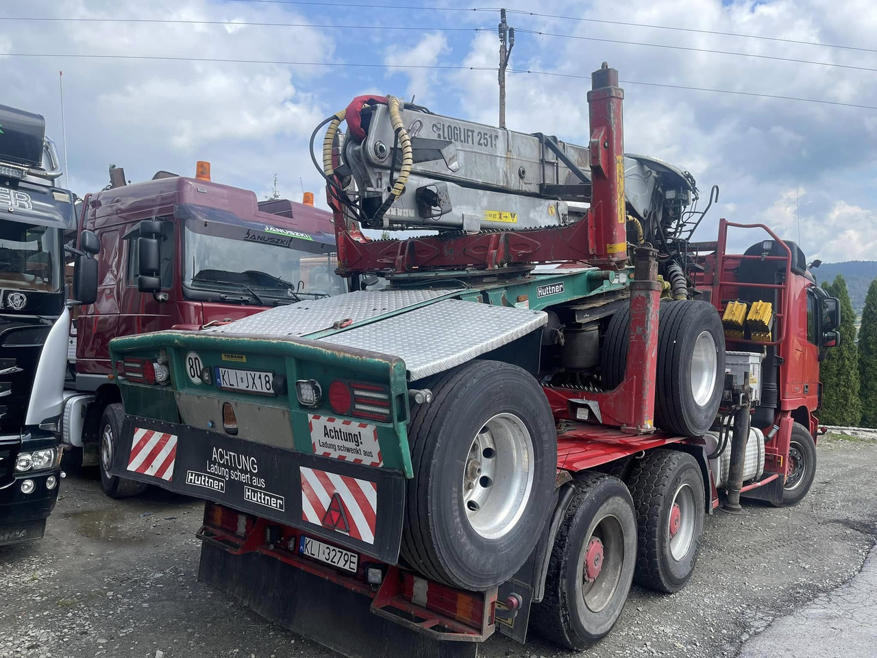 Huttner - Timber semi-trailer: picture 1 Huttner - Timber semi-trailer: picture 1