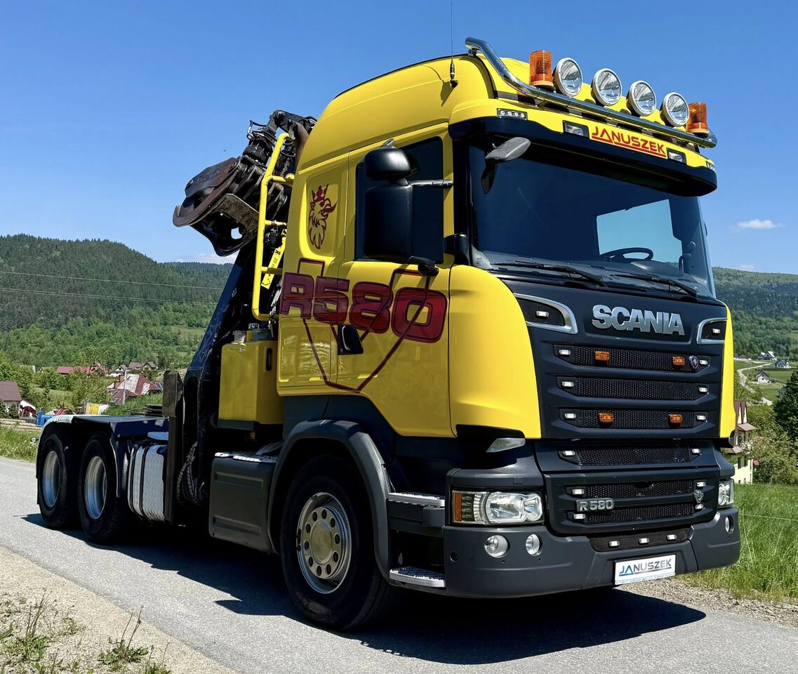 SCANIA R580 - Timber truck: picture 1 SCANIA R580 - Timber truck: picture 1