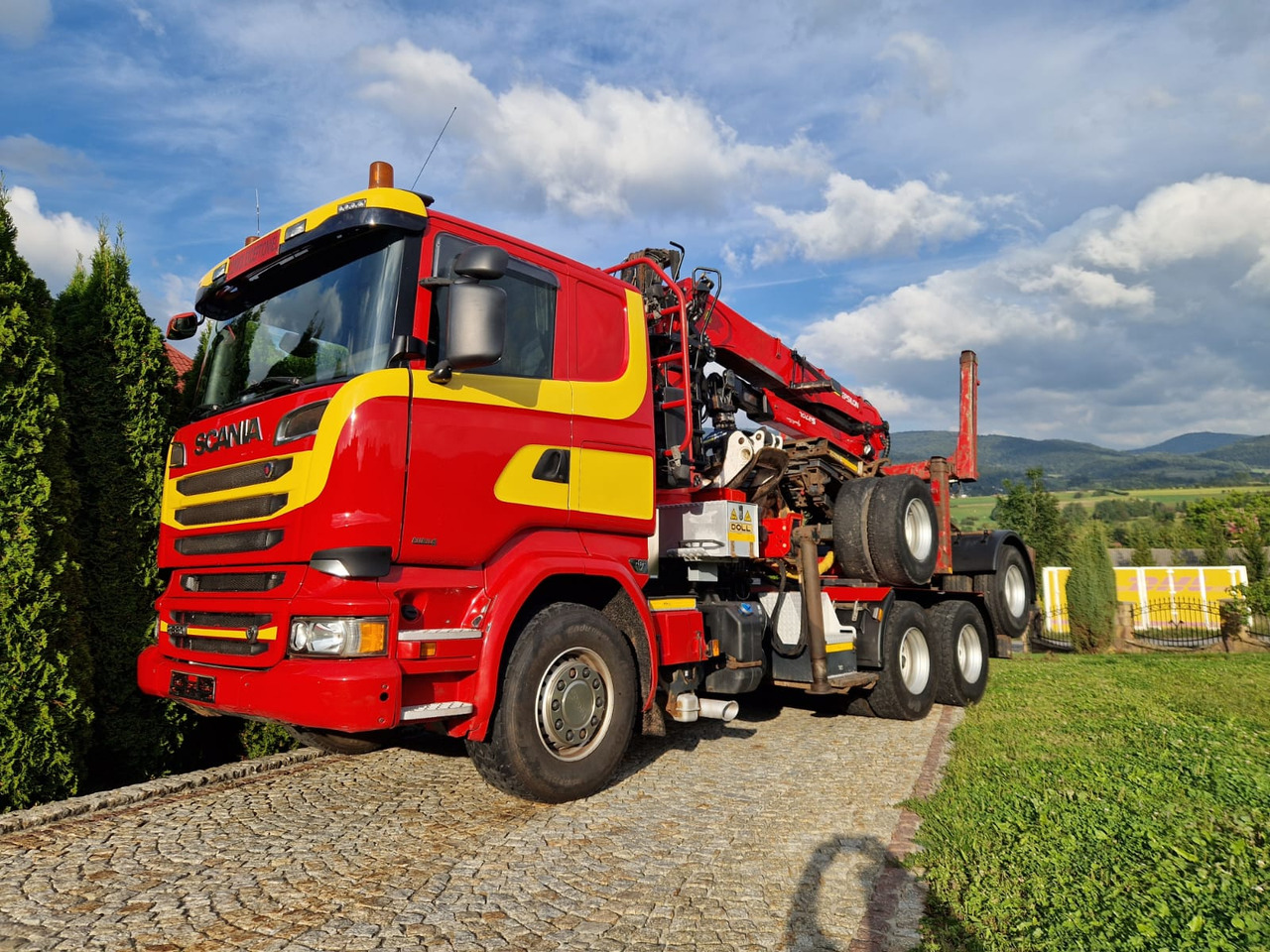 SCANIA R580 V8 - Timber truck: picture 1 SCANIA R580 V8 - Timber truck: picture 1