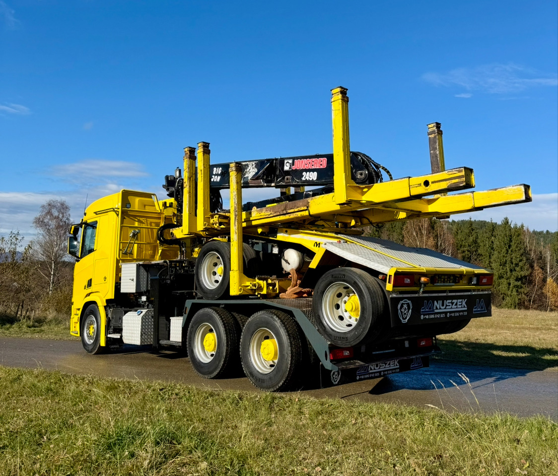 SCANIA R650 - Timber truck, Crane truck: picture 4 SCANIA R650 - Timber truck, Crane truck: picture 4