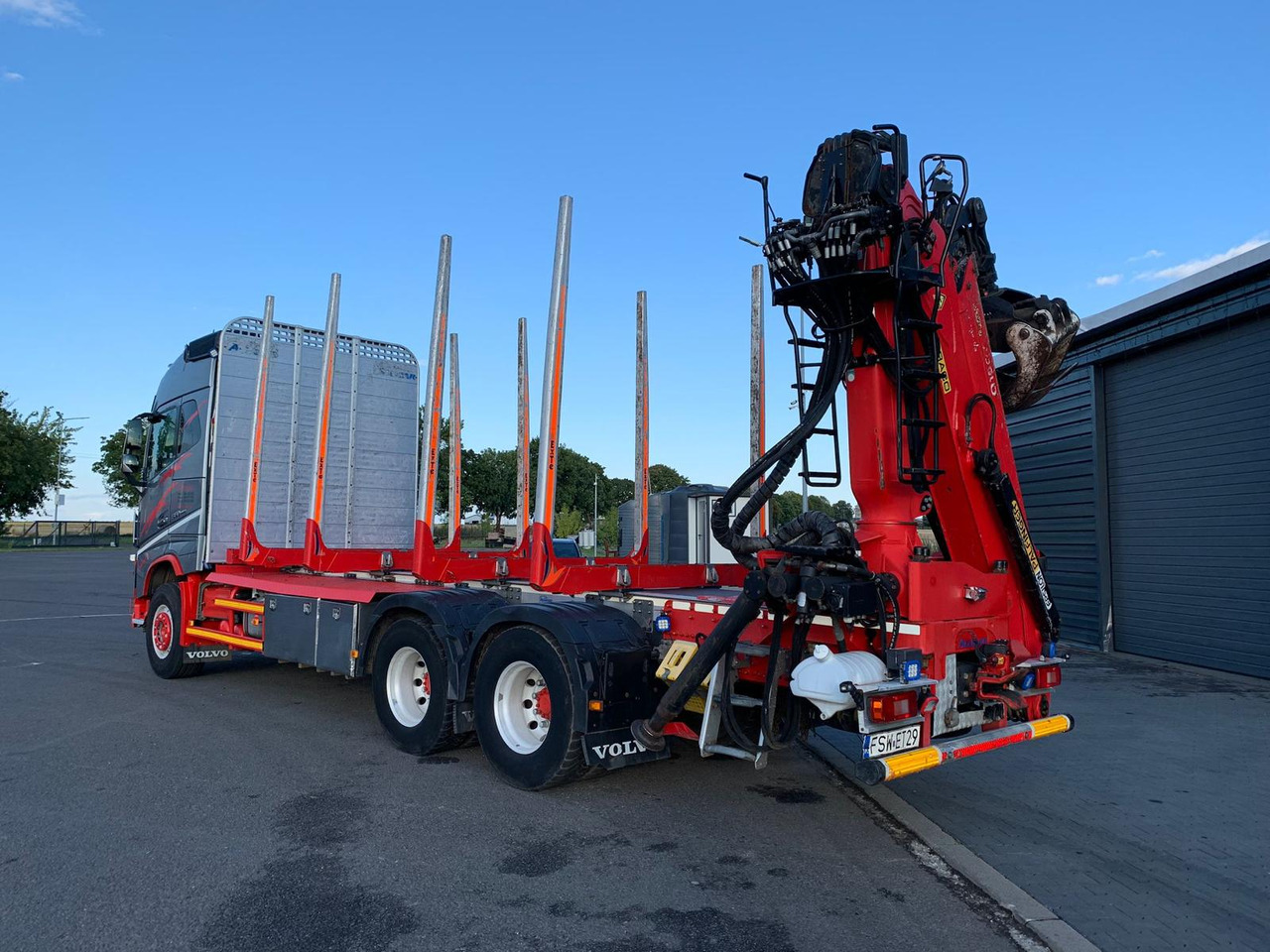 Timber truck VOLVO FH16 650: picture 14