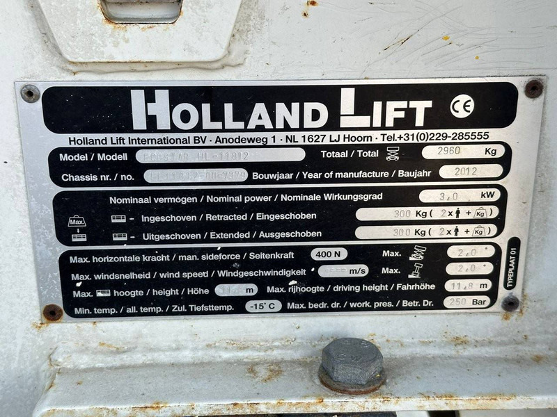Scissor lift Holland lift ECOSTAR HL-11812: picture 7