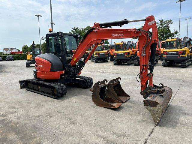 Kubota U55-4 - Crawler excavator: picture 3 Kubota U55-4 - Crawler excavator: picture 3