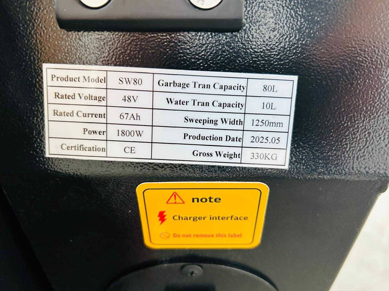 New Road sweeper Onbekend SW80: picture 18
