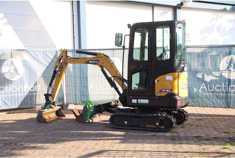 Sany SY18C - Mini excavator: picture 3 Sany SY18C - Mini excavator: picture 3