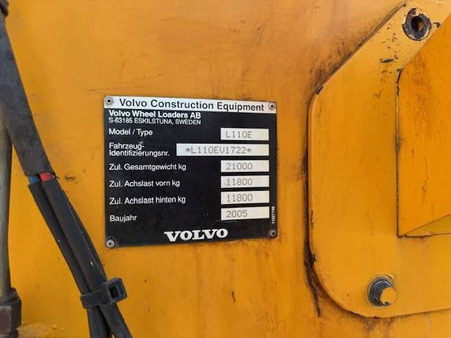 Volvo L110E - Wheel loader: picture 5 Volvo L110E - Wheel loader: picture 5
