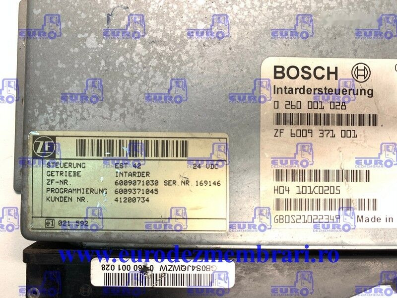 Bosch EST 42 INTARDER IVECO - ECU for Truck: picture 1 Bosch EST 42 INTARDER IVECO - ECU for Truck: picture 1