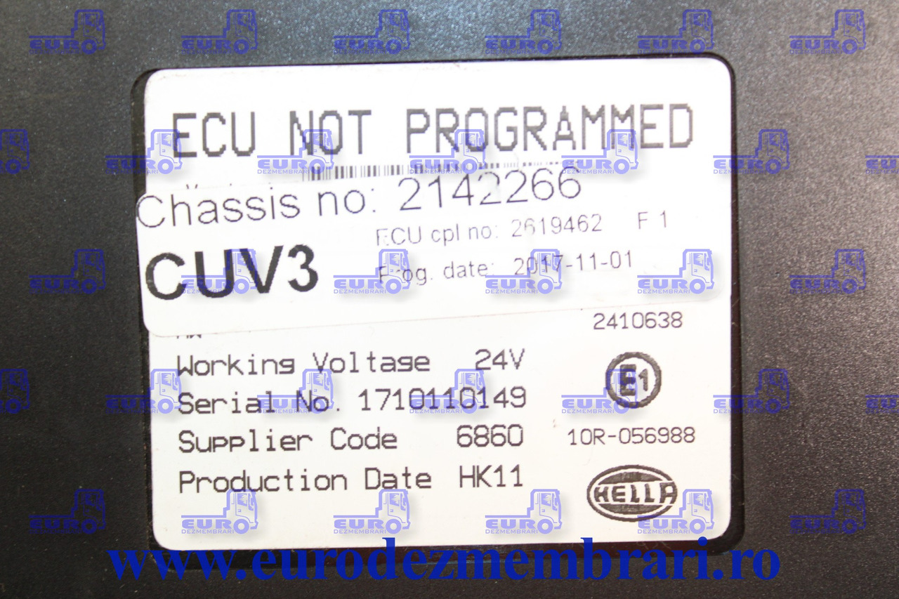CALCULATOR CUV 3 SCANIA NGS 2619462 - ECU for Truck: picture 3 CALCULATOR CUV 3 SCANIA NGS 2619462 - ECU for Truck: picture 3