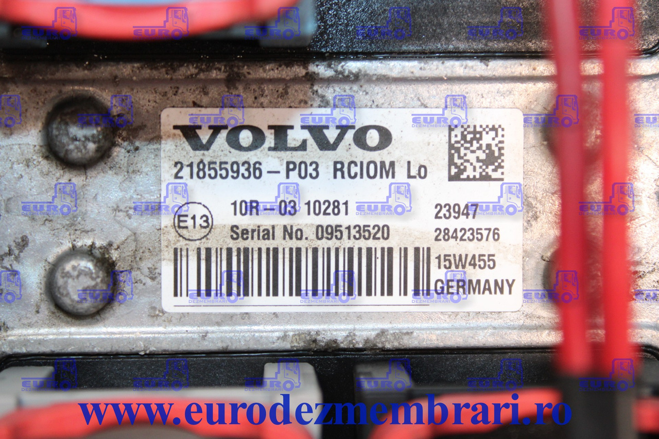 CALCULATOR RCIOM VOLVO FH4 21855936 21546873 - ECU for Truck: picture 2 CALCULATOR RCIOM VOLVO FH4 21855936 21546873 - ECU for Truck: picture 2