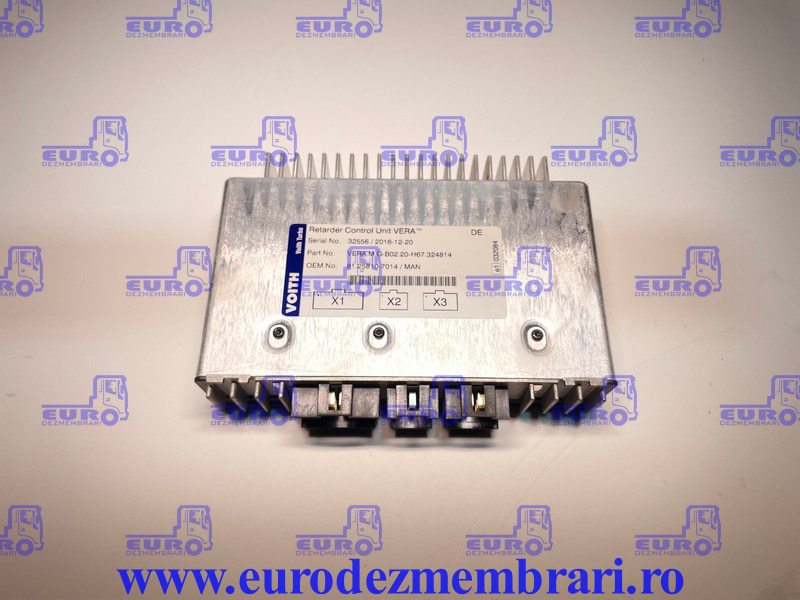 CALCULATOR RETARDER VERA MAN TGX TGS 81.25810.7014 - ECU for Truck: picture 1 CALCULATOR RETARDER VERA MAN TGX TGS 81.25810.7014 - ECU for Truck: picture 1